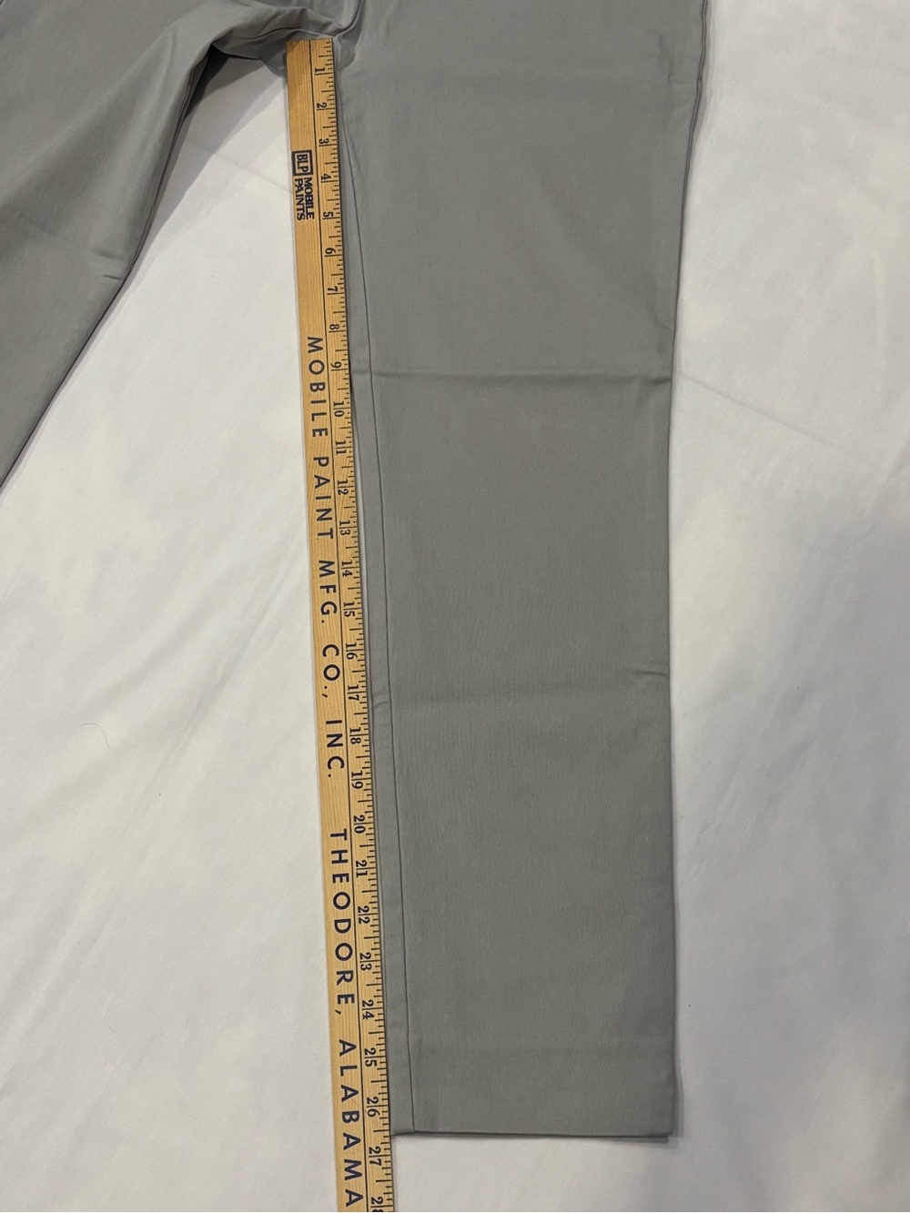 Van Heusen Women Size 4 Gray Stretch Slim Fit Ankle Pants Dress Slacks - Picture 10 of 10